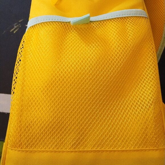 Yellow Water Resistant Backpack - Picture 2 of 5